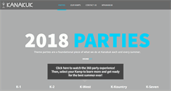 Desktop Screenshot of kanakukparties.com